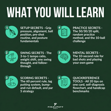 20 TIPS AND TRICKS - Become The Golfer You Want To Be - FinalPutt