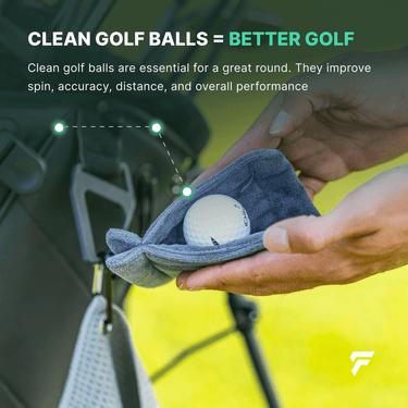 BALL CLEANING TOWEL - FinalPutt