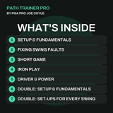 PATH TRAINER PRO SINGLE + DOUBLE – FULL VIDEO TRAINING GUIDE - FinalPutt
