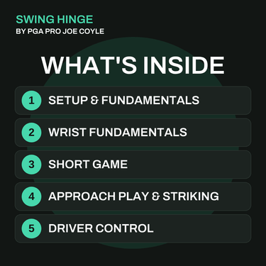SWING HINGE - FULL VIDEO TRAINING GUIDE - FinalPutt