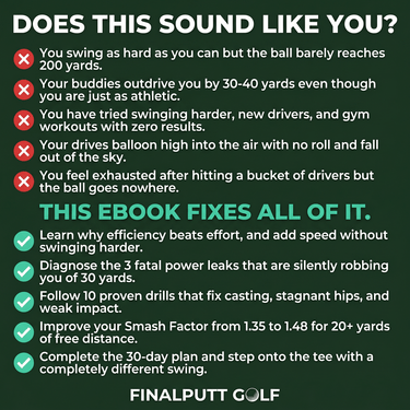 ADD 30 YARDS - The Complete Distance System - FinalPutt