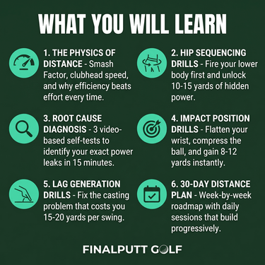 ADD 30 YARDS - The Complete Distance System - FinalPutt