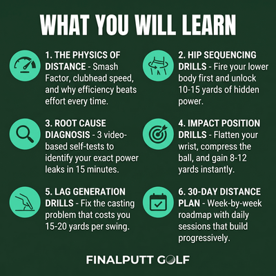 ADD 30 YARDS - The Complete Distance System - FinalPutt