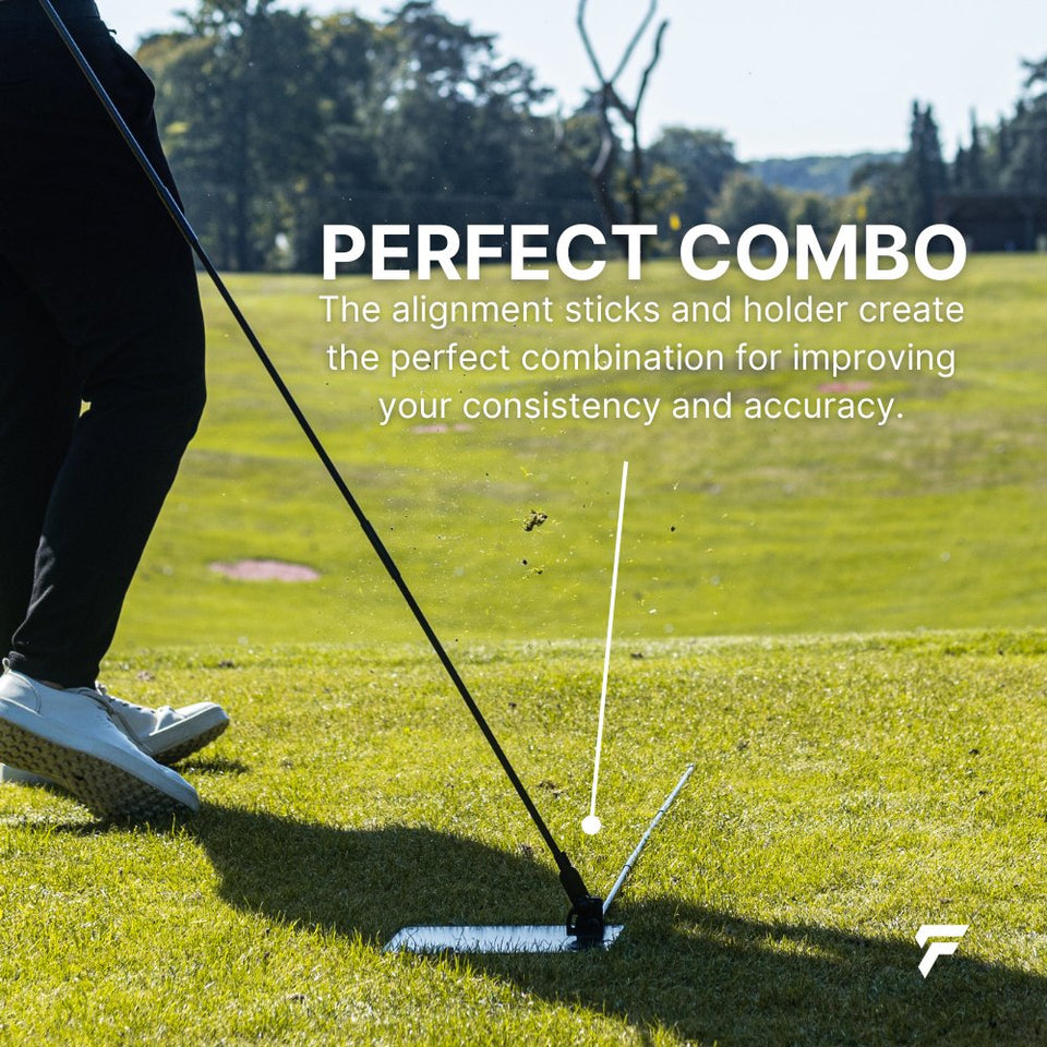 Foldable Alignment Stick Set | Golf Swing Training Aids – FinalPutt