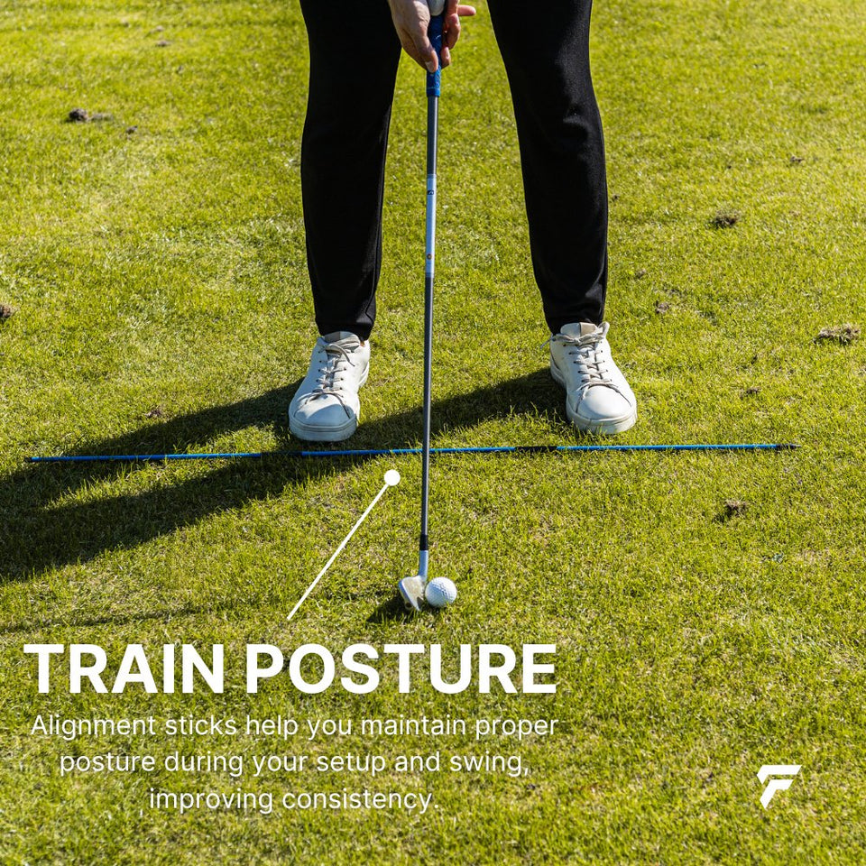 Foldable Alignment Stick Set | Golf Swing Training Aids – FinalPutt