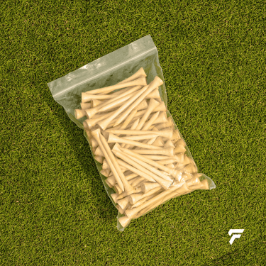 BAMBOO GOLF TEES 70MM (100 PACK) - FinalPutt