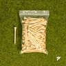 BAMBOO GOLF TEES 70MM (100 PACK) - FinalPutt