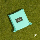Yips Blocker folded flat on the grass