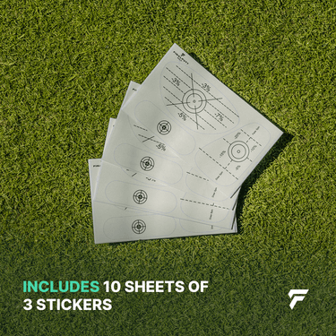 GOLF IMPACT STICKERS (10x3pcs) - FinalPutt