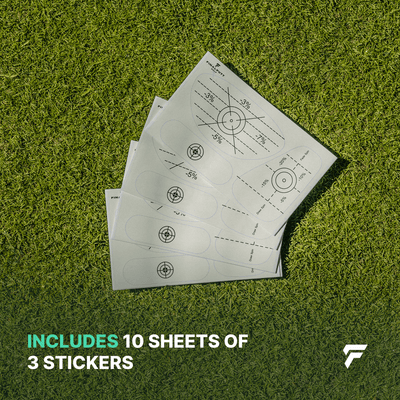 GOLF IMPACT STICKERS (10x3pcs) - FinalPutt