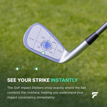 GOLF IMPACT STICKERS (10x3pcs) - FinalPutt