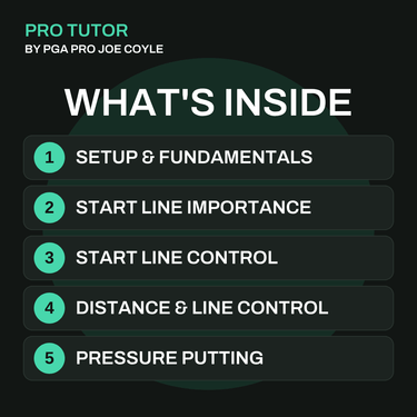 PRO TUTOR - FULL VIDEO TRAINING GUIDE - FinalPutt