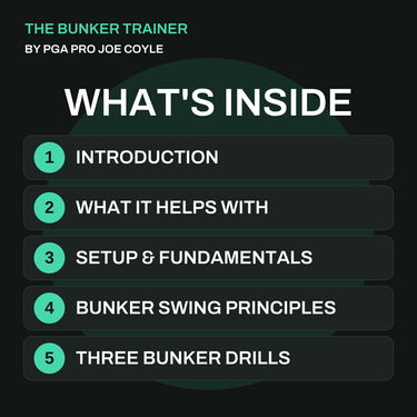 THE BUNKER TRAINER - FULL VIDEO TRAINING GUIDE - FinalPutt