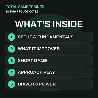 TOTAL GAME TRAINER - FULL VIDEO TRAINING GUIDE - FinalPutt