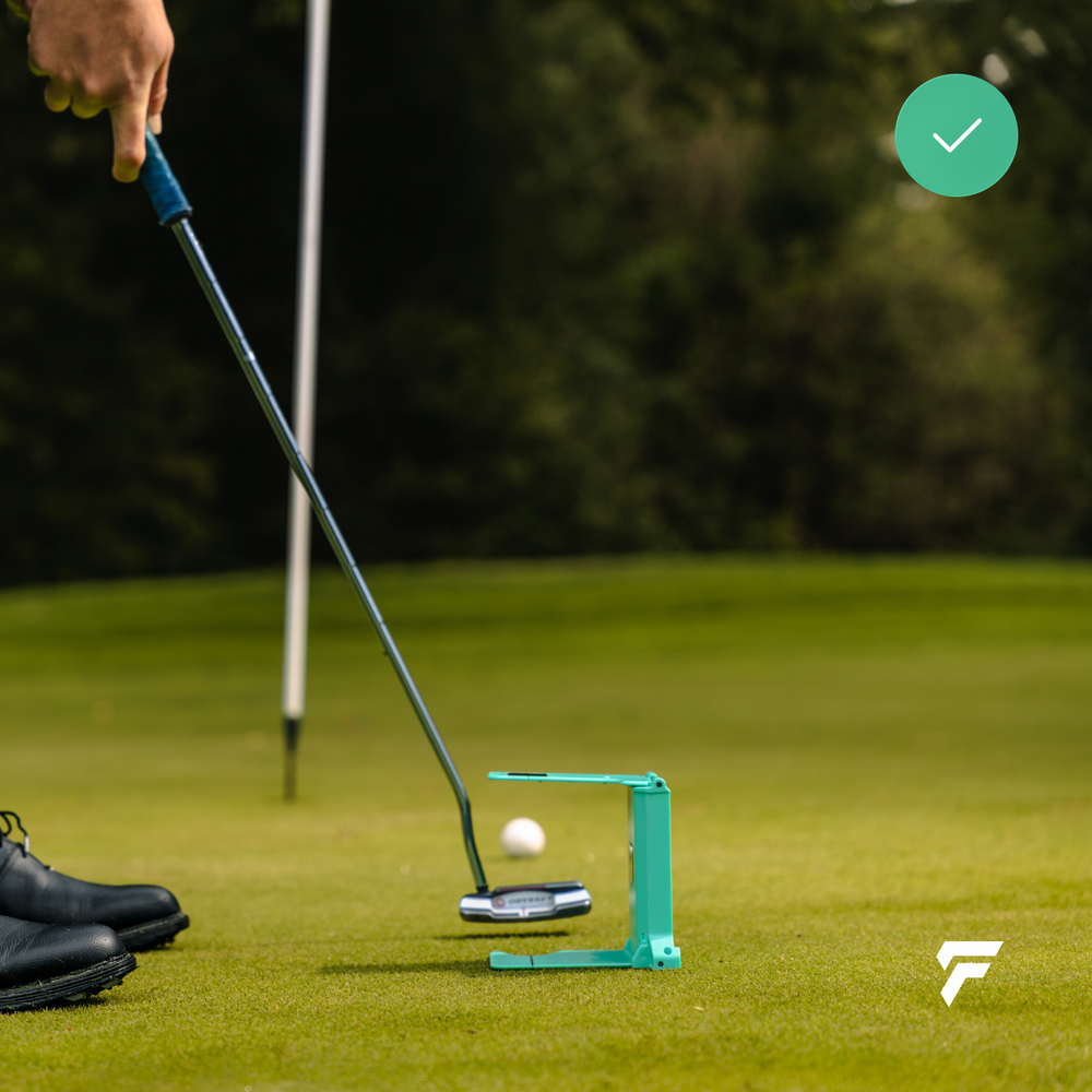 Yips Blocker putting after